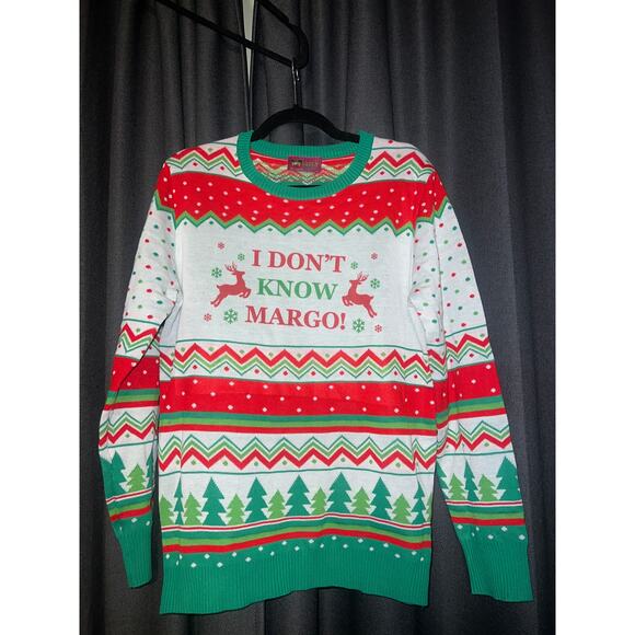Ugly Christmas Sweater Xmas Size Medium Vacation - Picture 1 of 3